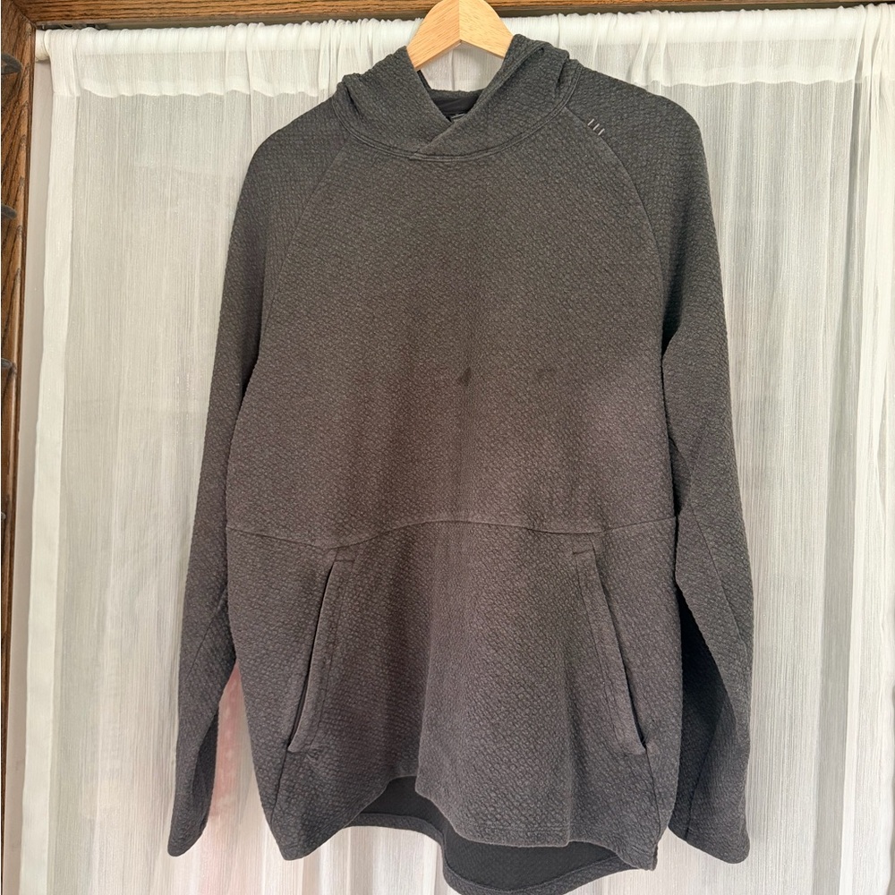 lululemon athletica Men's Charcoal Hooded Pullover